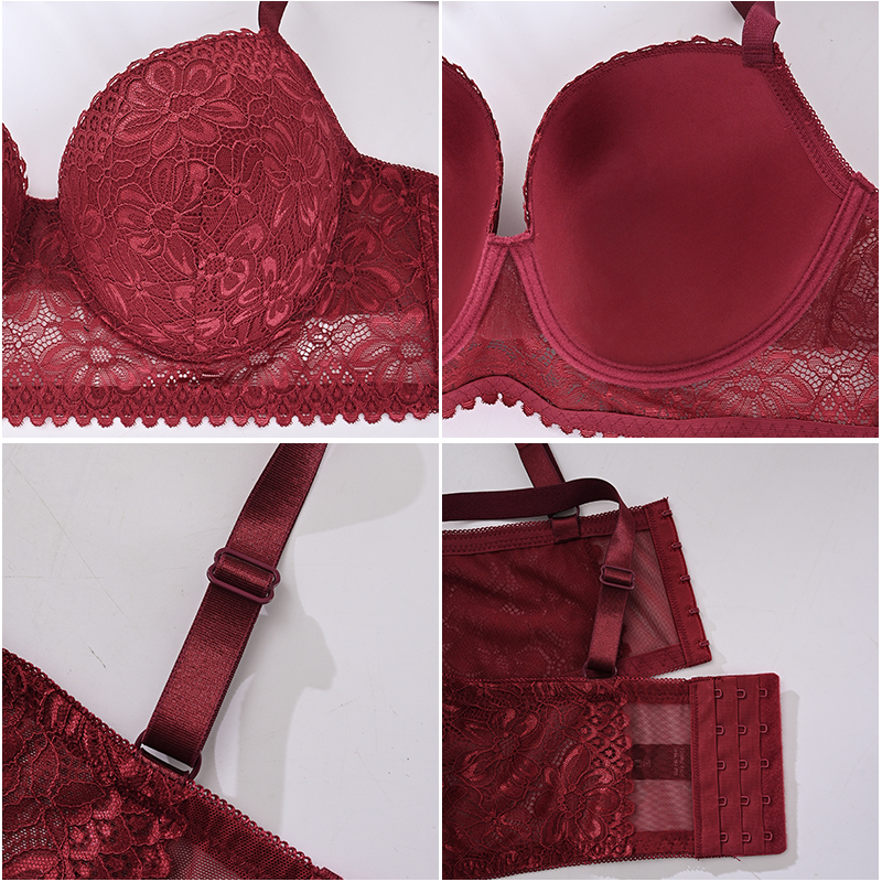 Gather breathable women's underwear