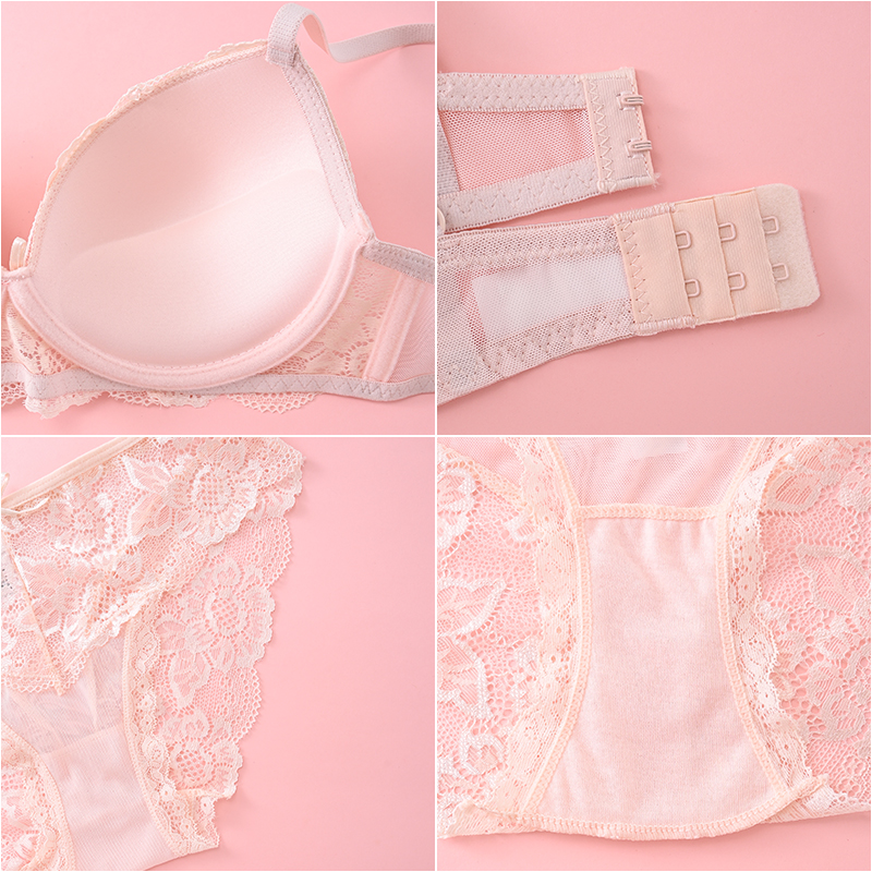 Sexy girl lace bra set