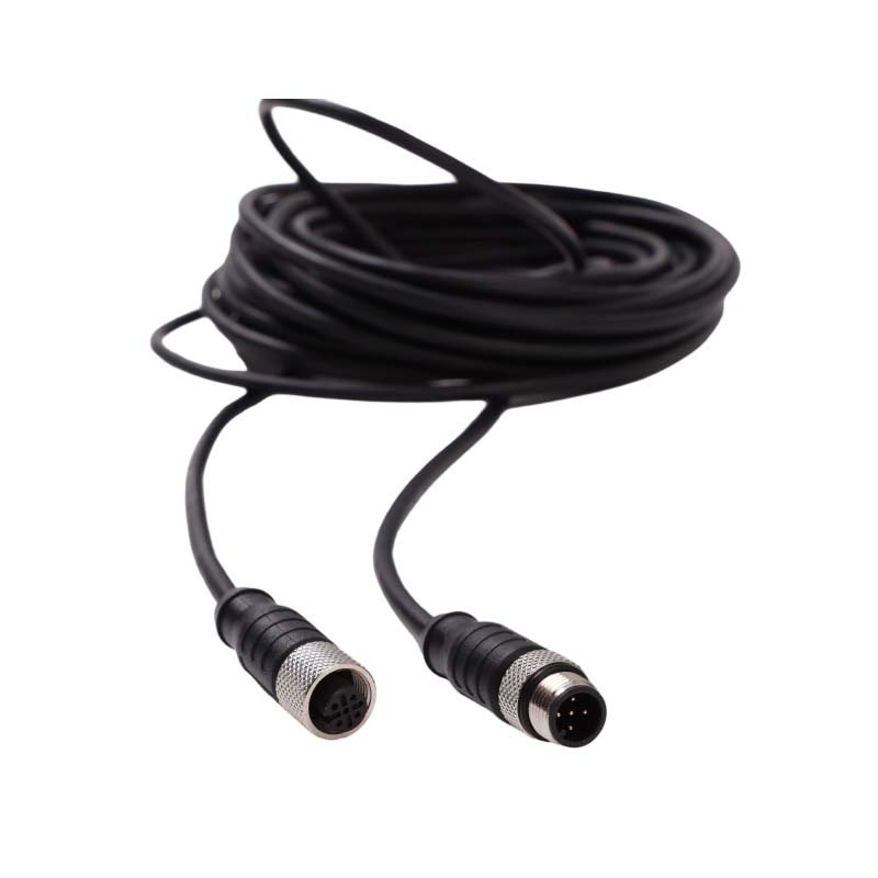 M12 male waterproof wiring harness