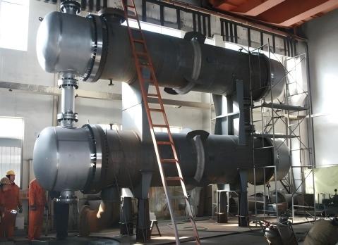 Reabsorb aqueous solution cooler