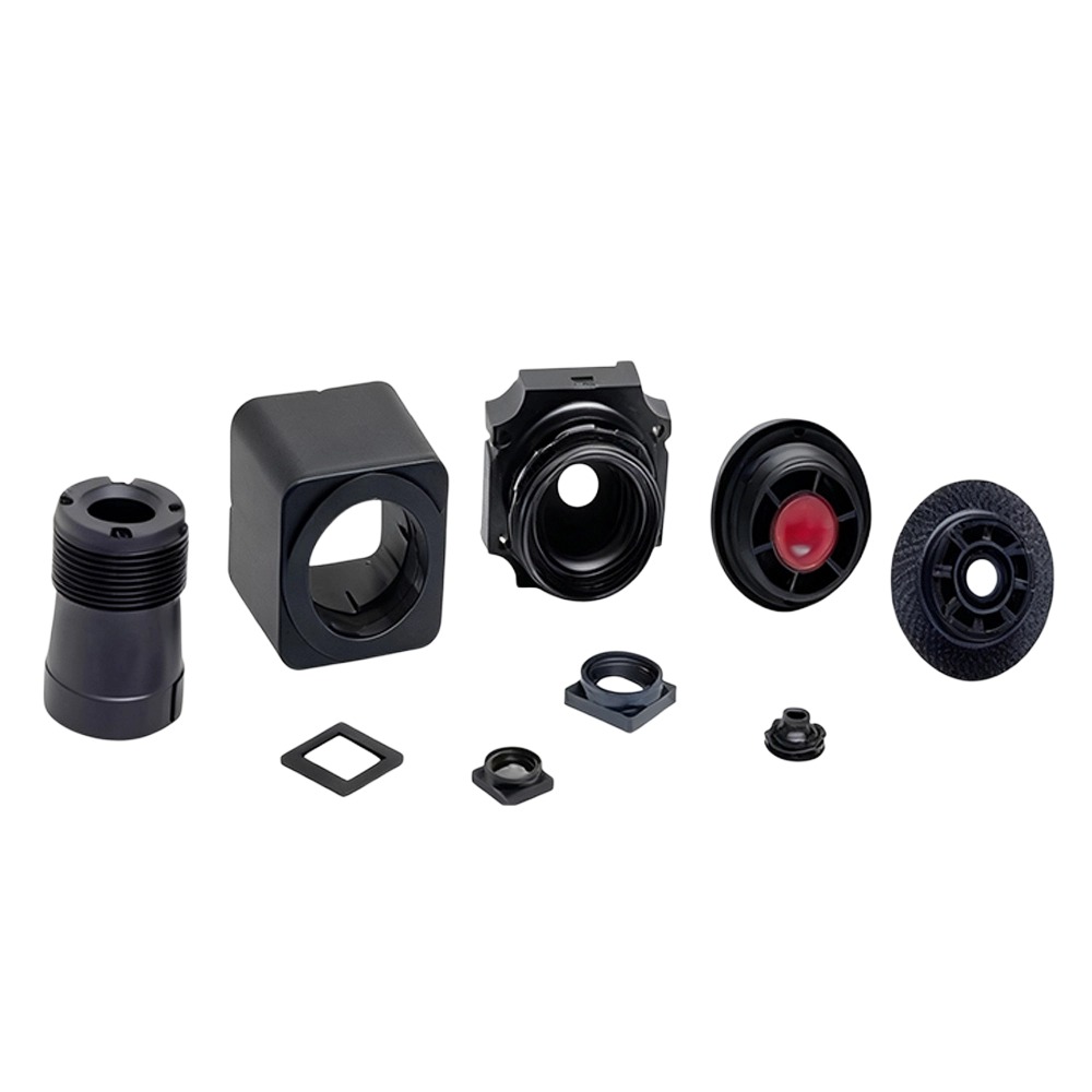 Mobile phone black material structural components