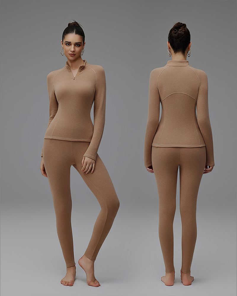 Turtleneck Brushed Thermal Set