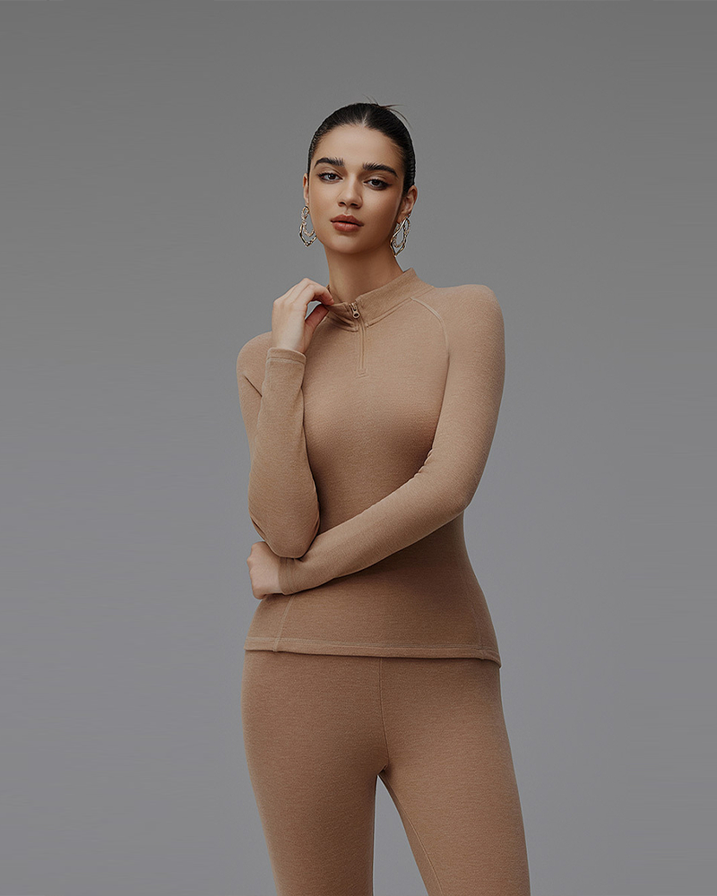 Turtleneck Brushed Thermal Set