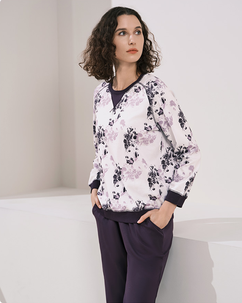 Autumn & Winter 100% Cotton Pajama Set