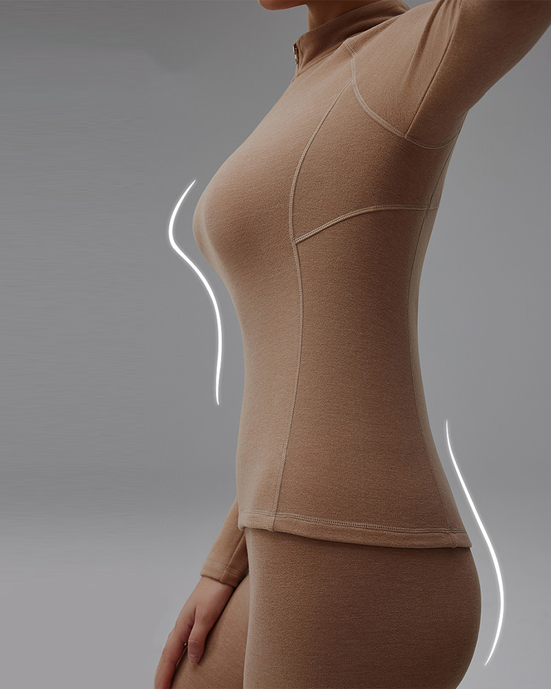 Turtleneck Brushed Thermal Set