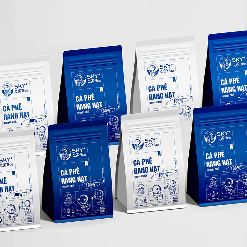 Eight-side sealed bag