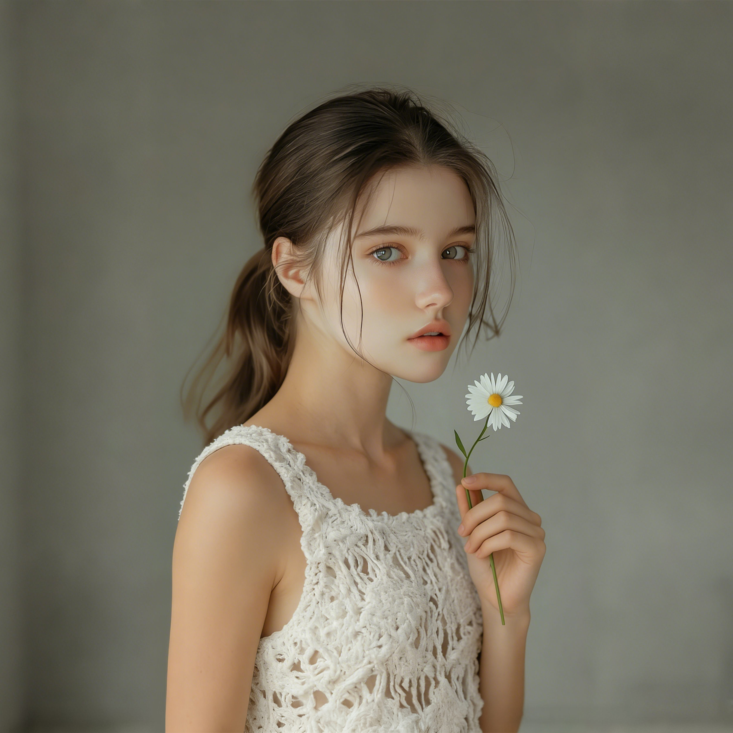 Sleeveless cover-up, tank top,loose cardigan