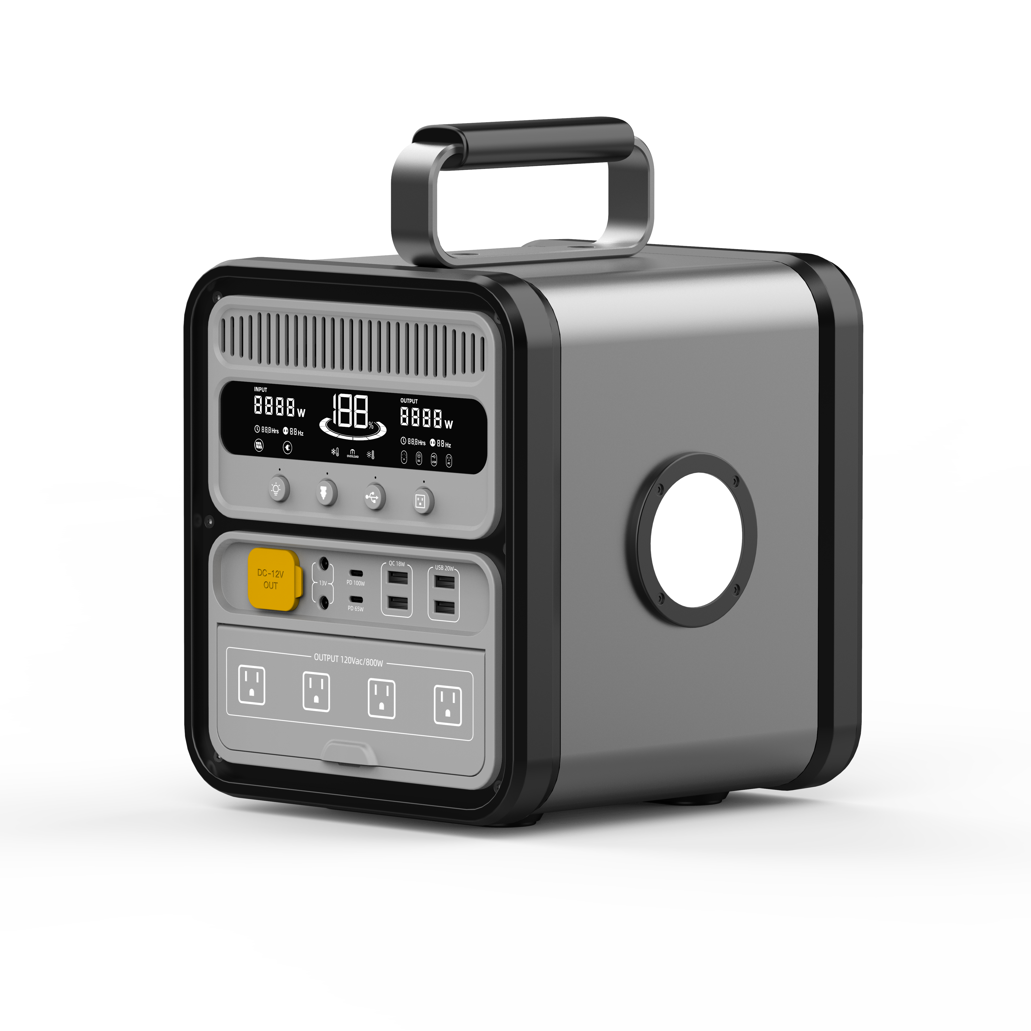 800W Portable Energy Storage Power Supply