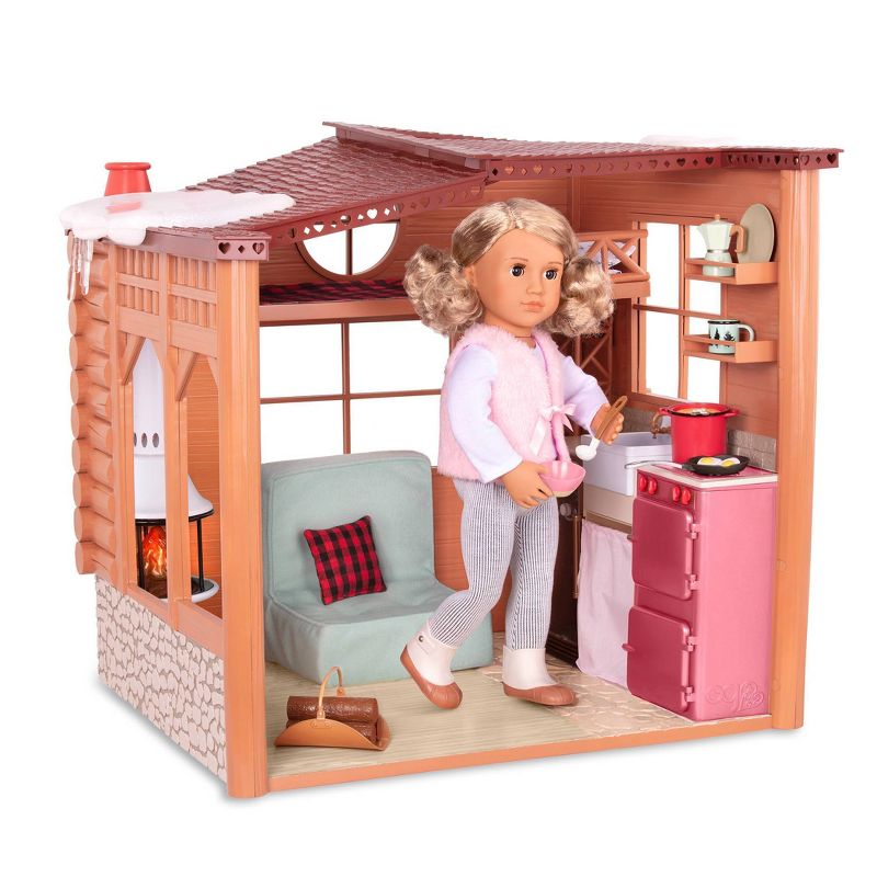 our generation cozy cabin dollhouse