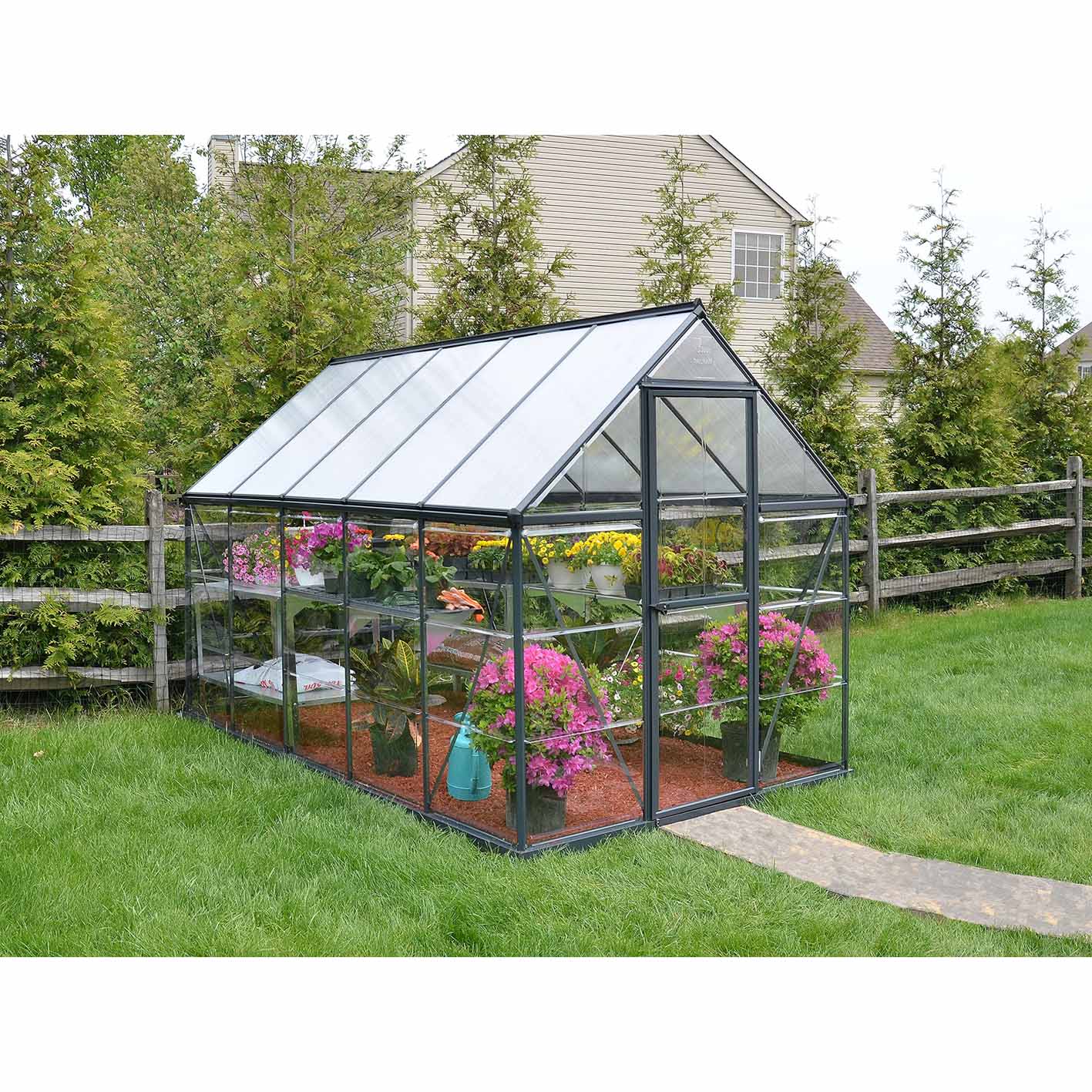 Palram Canopia Hybrid Greenhouse 6x12 Green Jenny Specials
