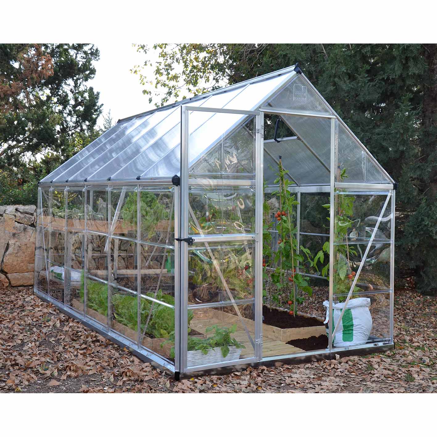 Palram Canopia Hybrid Greenhouse 6x12 Green - Jenny Specials