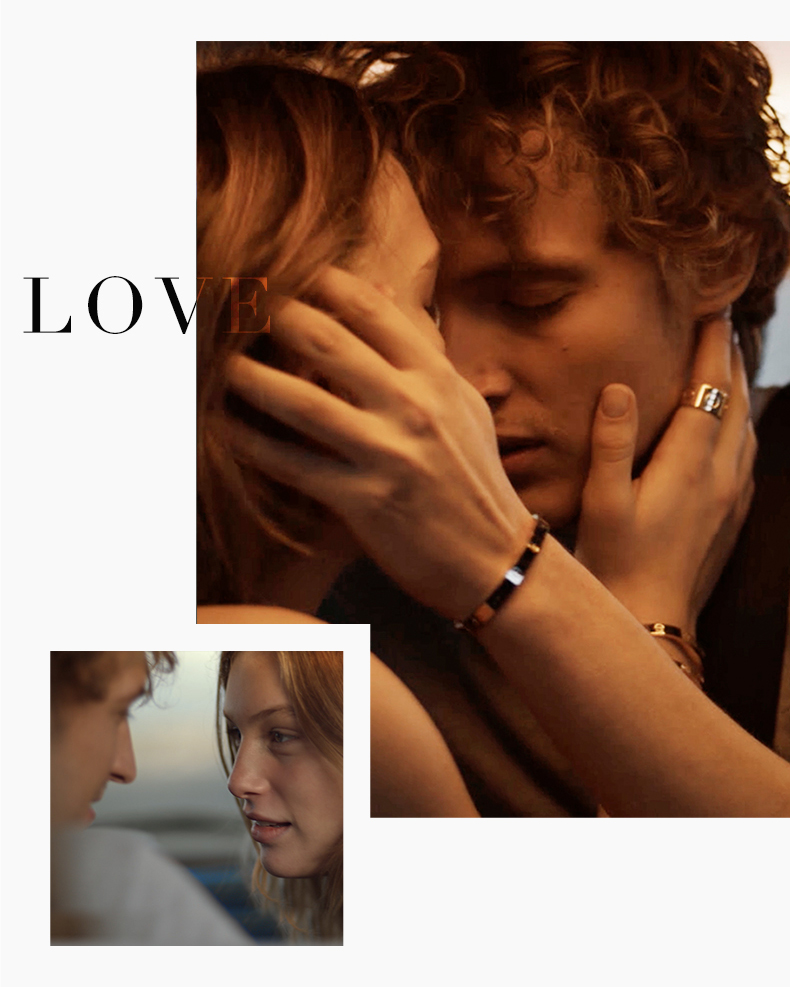 Love series ring rose gold platinum classic