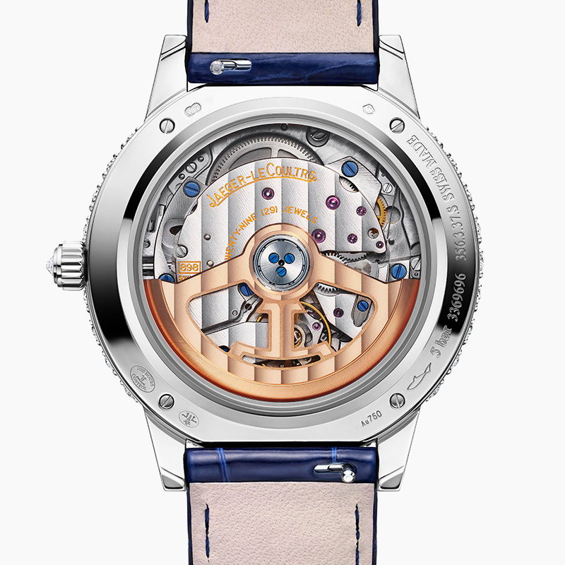 Dating series day and night display watch white gold diamond Swiss ladies watch