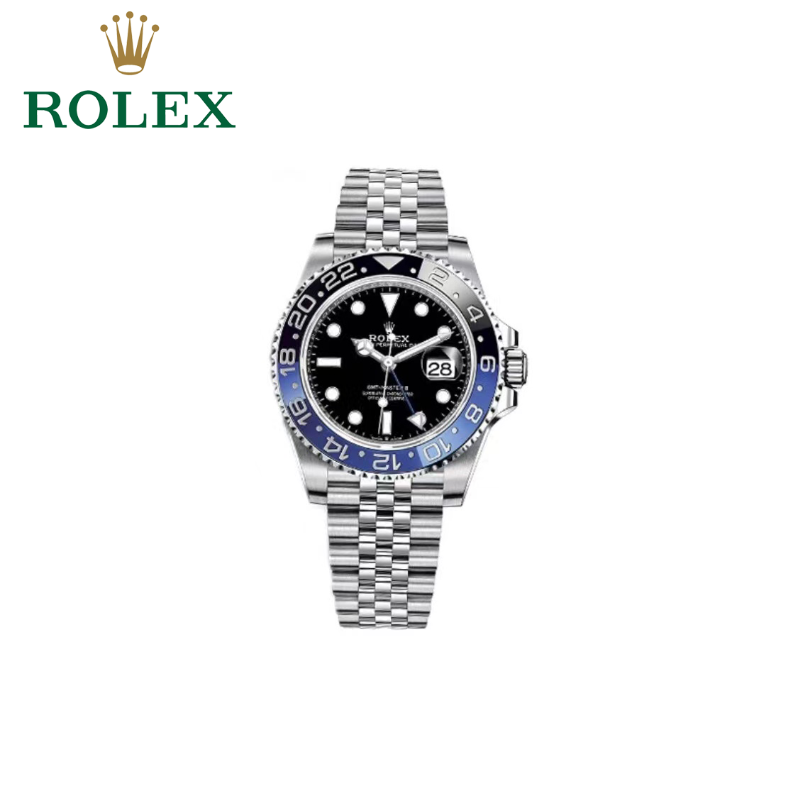 GMT-MASTER II Oyster, 40 mm, Oystersteel
