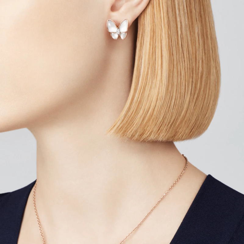 Two Butterfly earrings