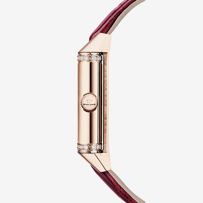 REVERSO double-sided flip series watch rose gold diamond ladies watch