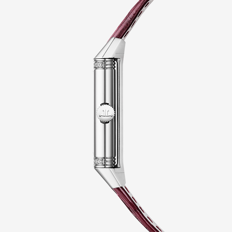 REVERSO ONE flip watch stainless steel diamond quartz ladies watch