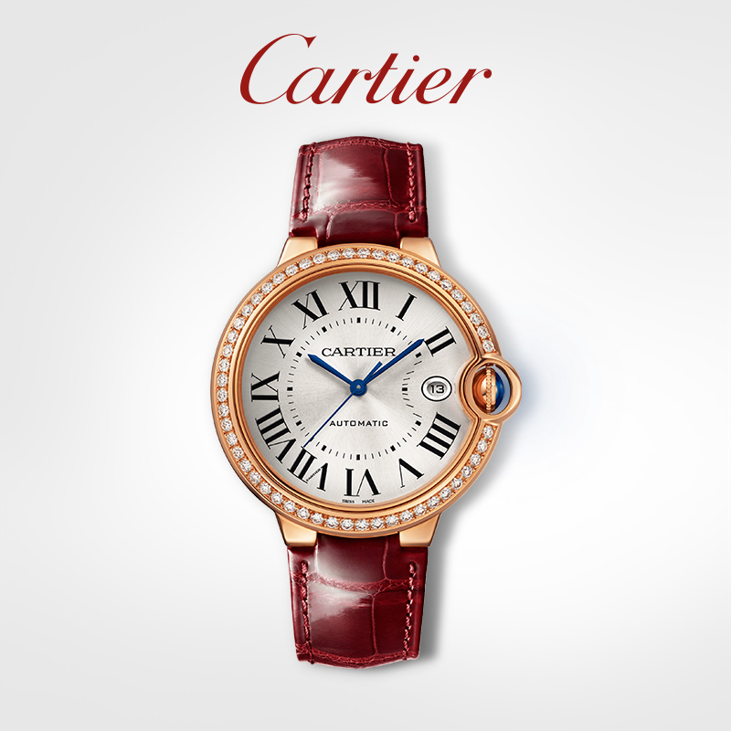 Ballon Bleu blue balloon series mechanical watch rose gold diamond watch