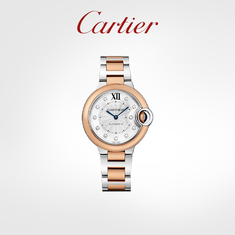 Balloon Blue Series Quartz Mechanical Watch Rose Gold Stainless Steel Watch