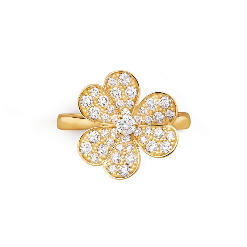 Frivole ring, 1 flower