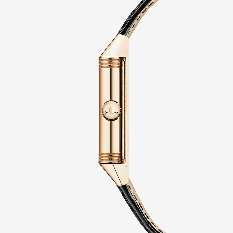 REVERSO flip watch rose gold mechanical Swiss ladies watch