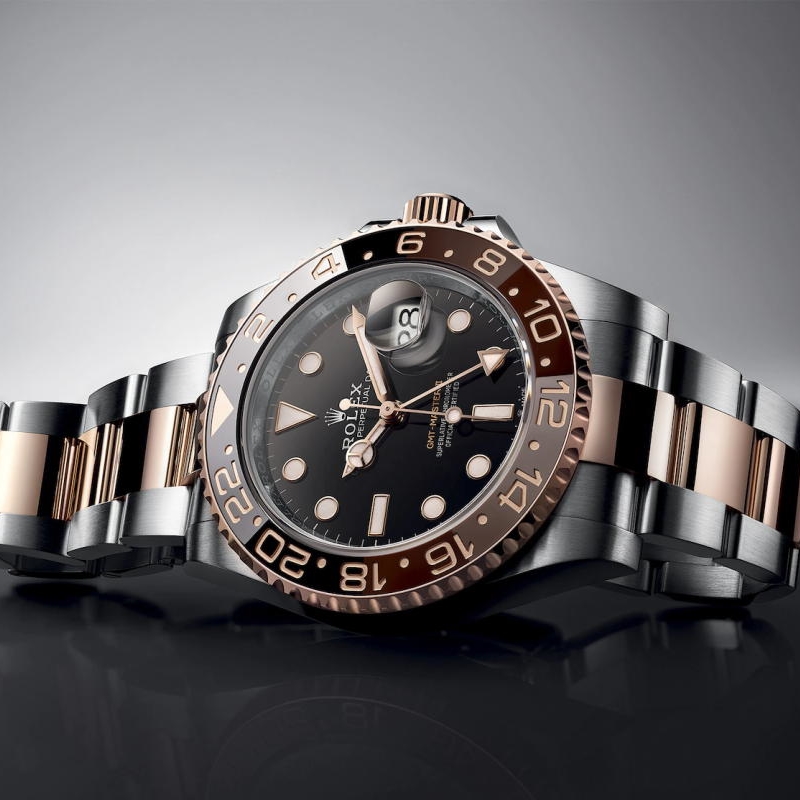 GMT-MASTER II Oyster, 40 mm, Oystersteel and Everose gold
