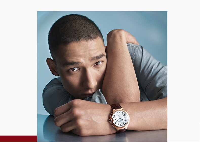 Ballon Bleu blue balloon series mechanical watch rose gold diamond watch