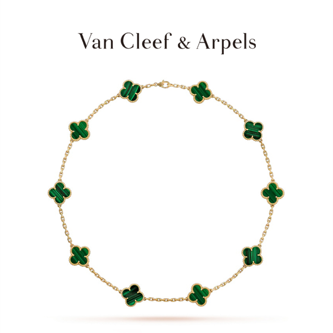 Vintage Alhambra necklace, 10 motifs