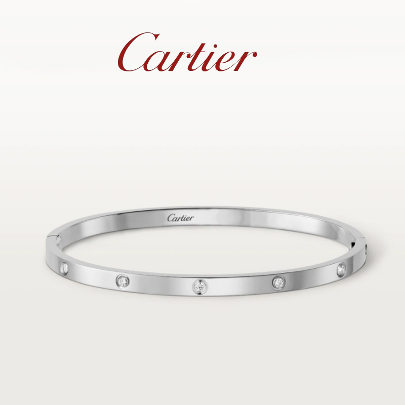 LOVE BRACELET, SMALL MODEL, 10 DIAMONDS