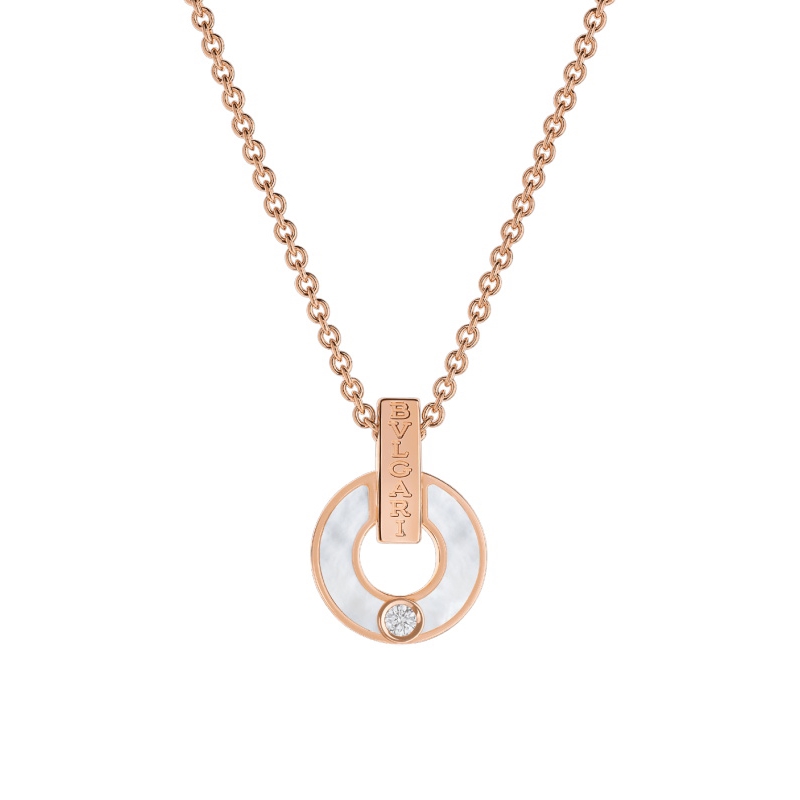 OPENWORK 18 KT ROSE GOLD NECKLACE