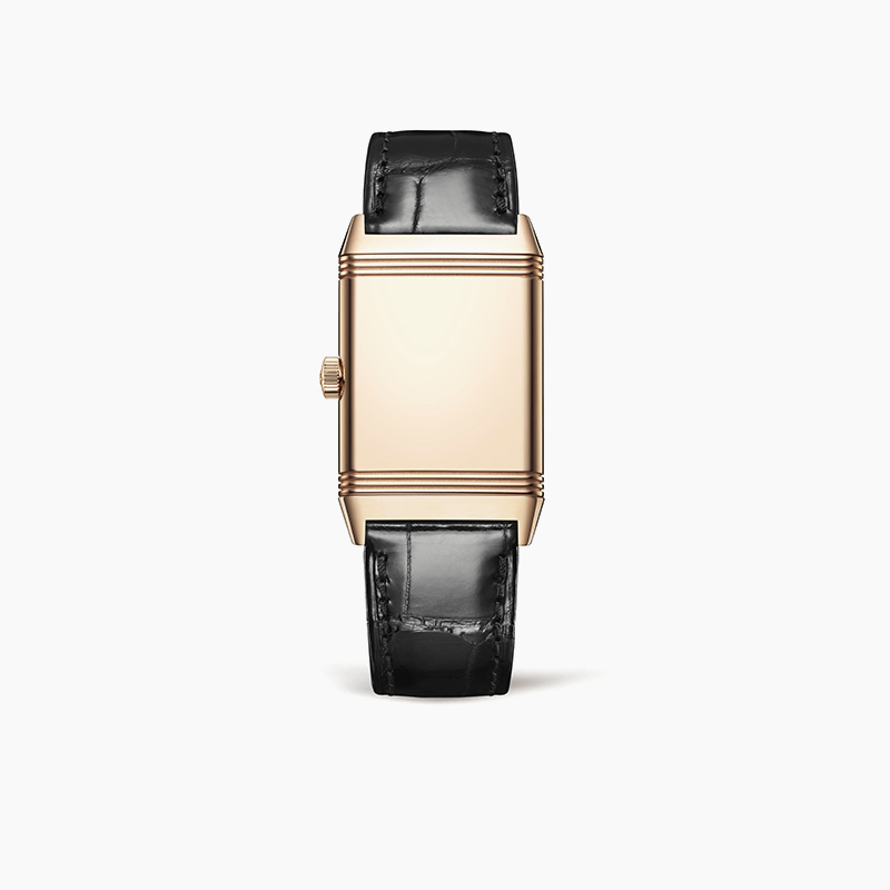 REVERSO flip watch rose gold mechanical Swiss ladies watch
