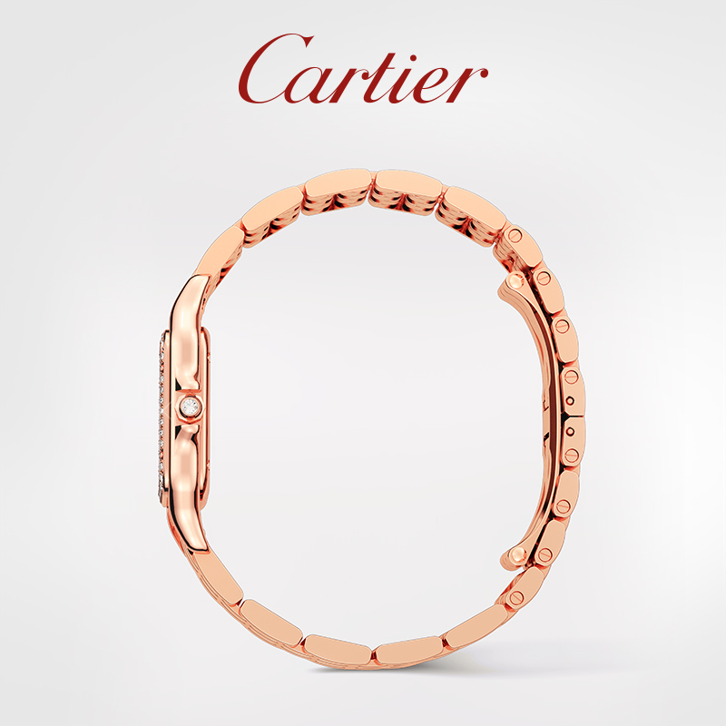 Panthère Cheetah Series Quartz Watch Rose Gold Diamond Watch