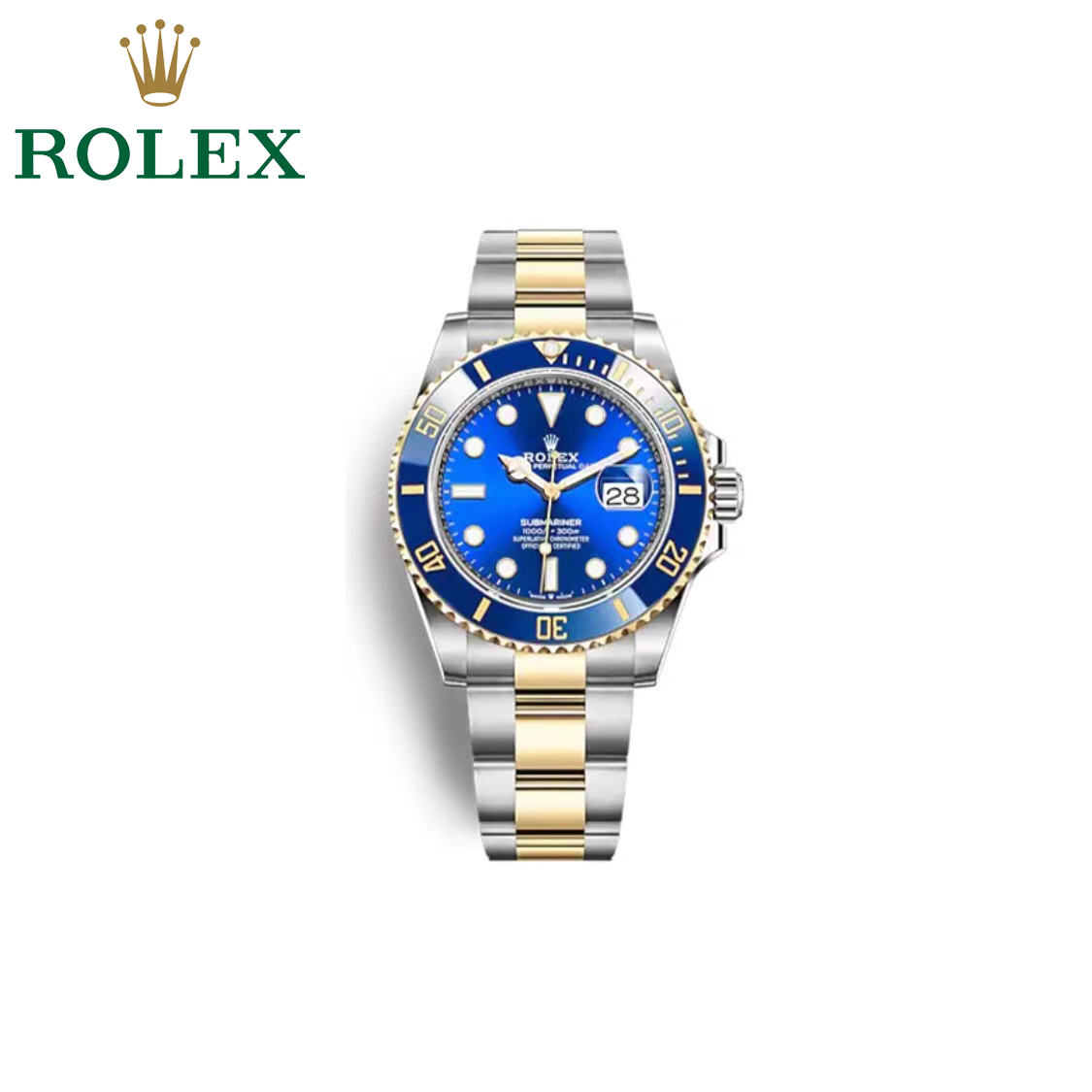 SUBMARINER DATE Oyster, 41 mm, Oystersteel and yellow gold