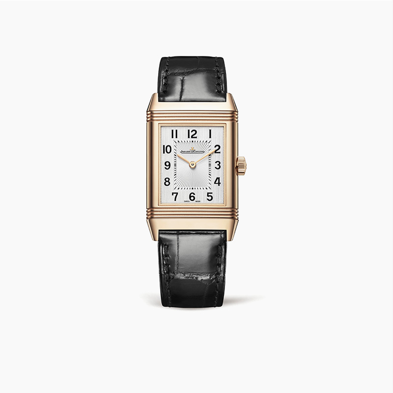REVERSO flip watch rose gold mechanical Swiss ladies watch