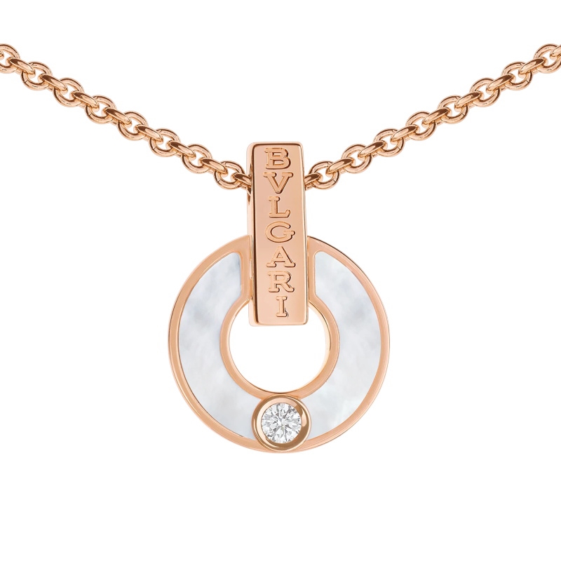 OPENWORK 18 KT ROSE GOLD NECKLACE