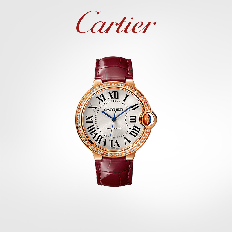 Ballon Bleu blue balloon series mechanical watch rose gold diamond watch