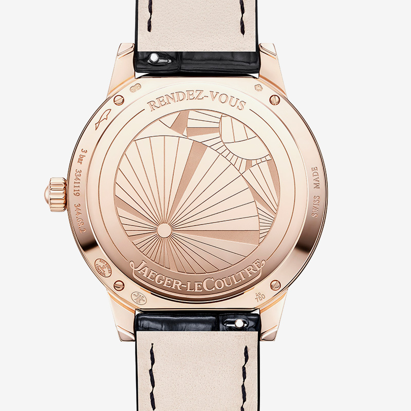 Date Series Calendar Watch Rose Gold Diamond Quartz Swiss Women's Watch