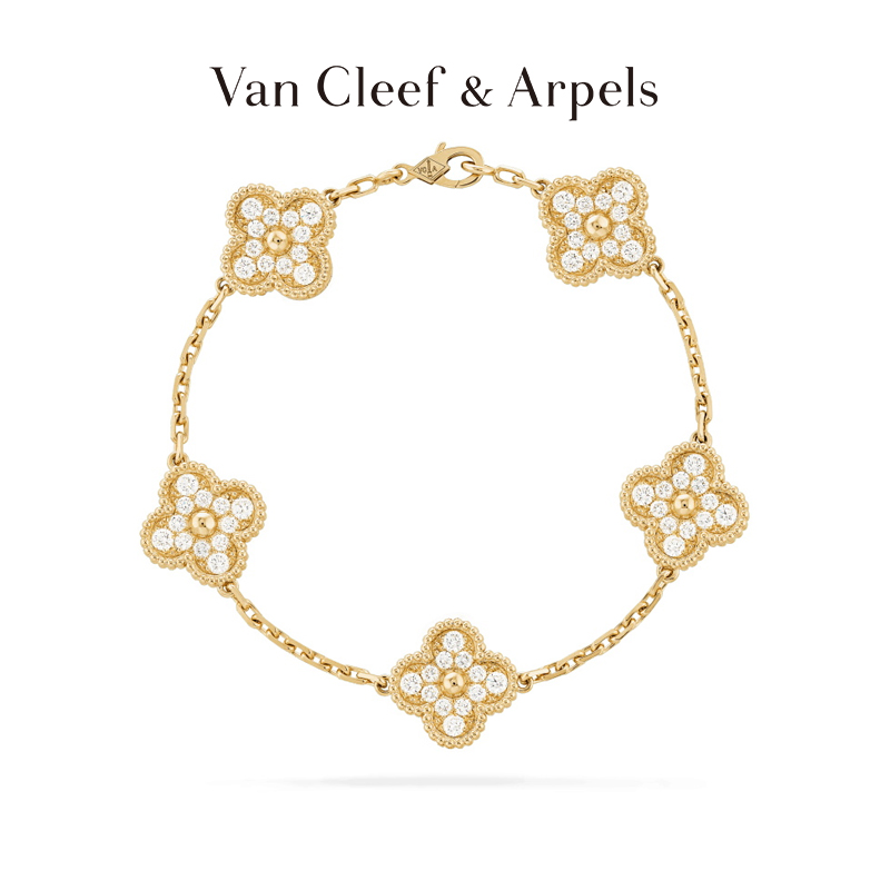 VINTAGE ALHAMBRA BRACELET, 5 MOTIFS