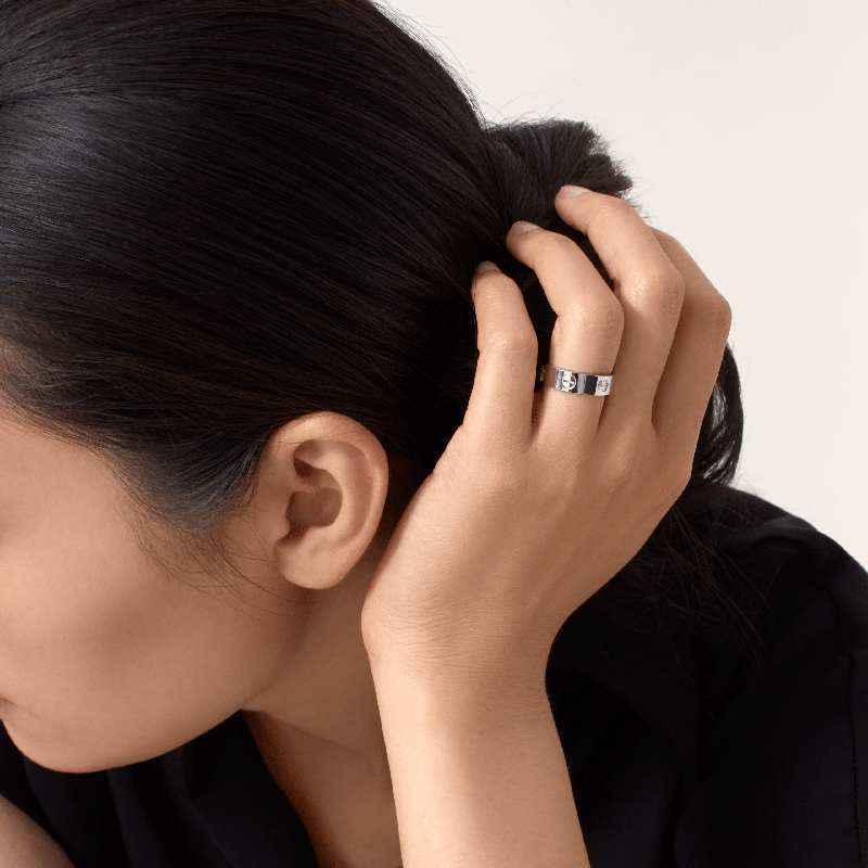 LOVE RING, 3 DIAMONDS（high-end packaging）