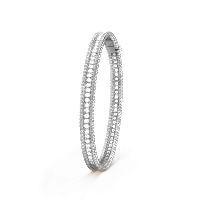PERLÉE DIAMONDS BRACELET, 1 ROW, MEDIUM MODEL