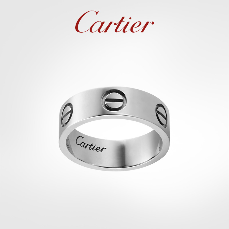 Love series ring rose gold platinum classic