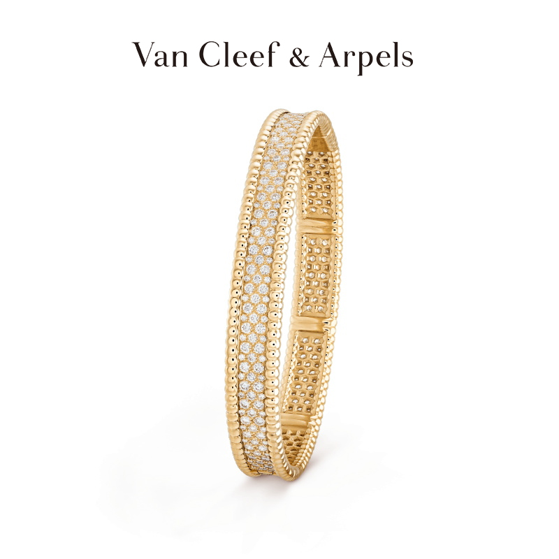 PERLÉE DIAMONDS BRACELET, 3 ROWS, SMALL MODEL