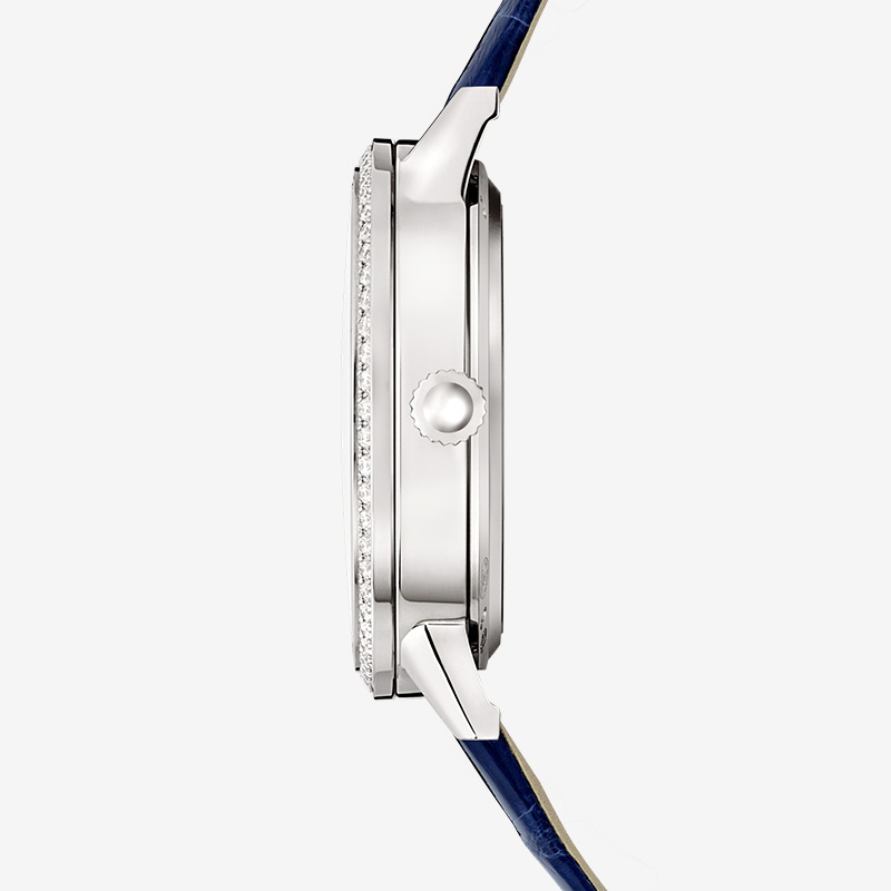 Dating series watch stainless steel diamond automatic mechanical ladies watch medium model