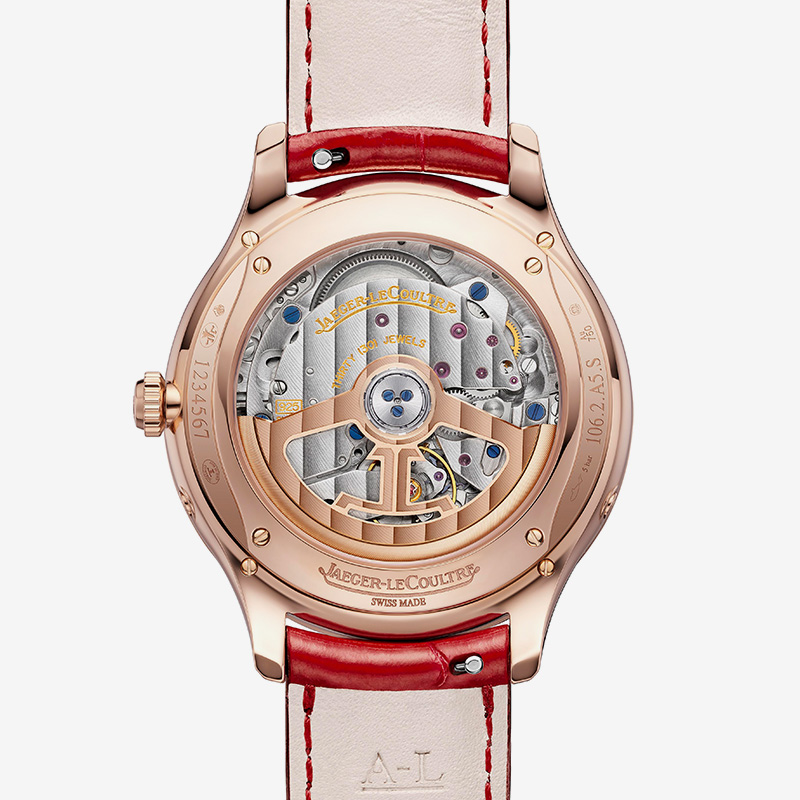 Master Master Series Moon Phase Rose Gold Diamond Automatic Ladies Watch