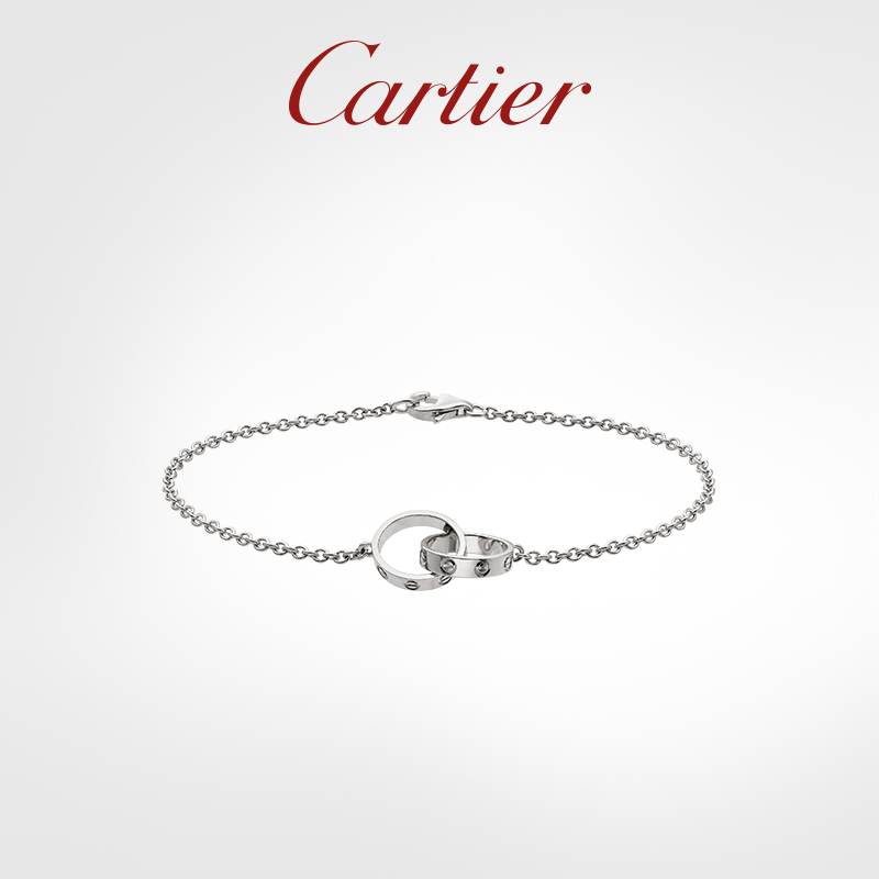 LOVE SERIES ROSE GOLD, YELLOW GOLD AND WHITE GOLD BRACELET