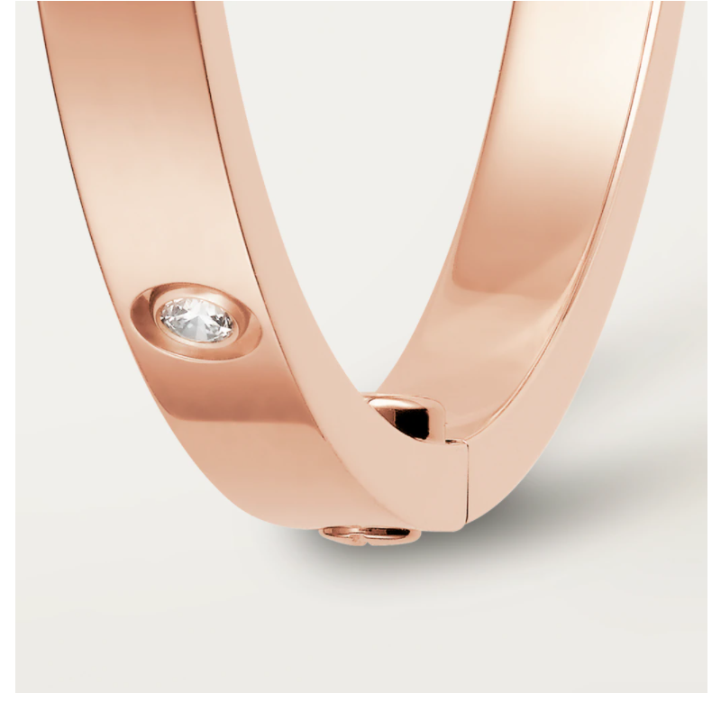 LOVE BRACELET, SMALL MODEL, 10 DIAMONDS