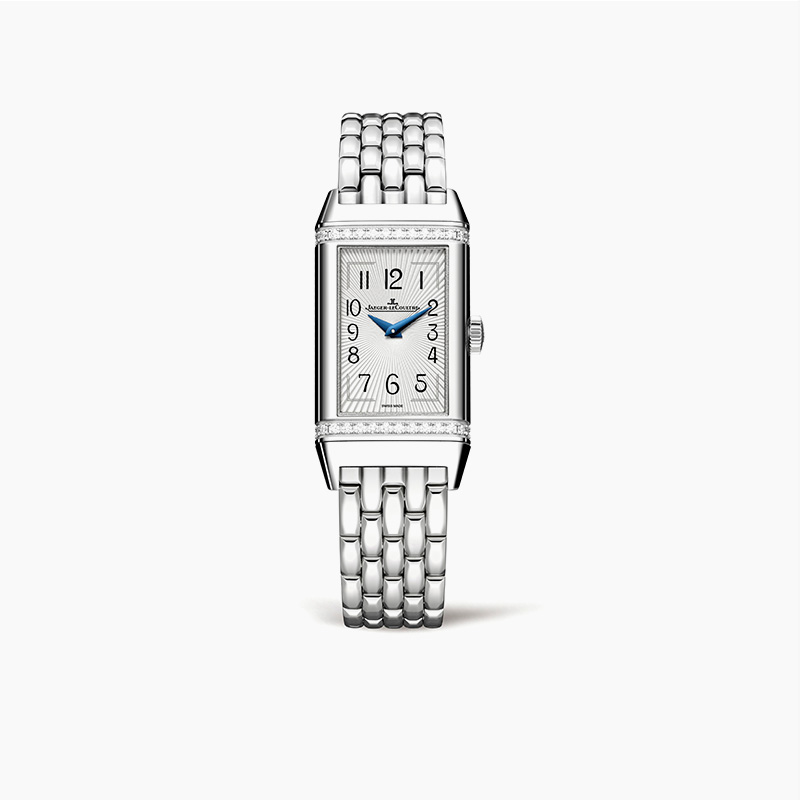 REVERSO ONE flip watch stainless steel diamond quartz ladies watch