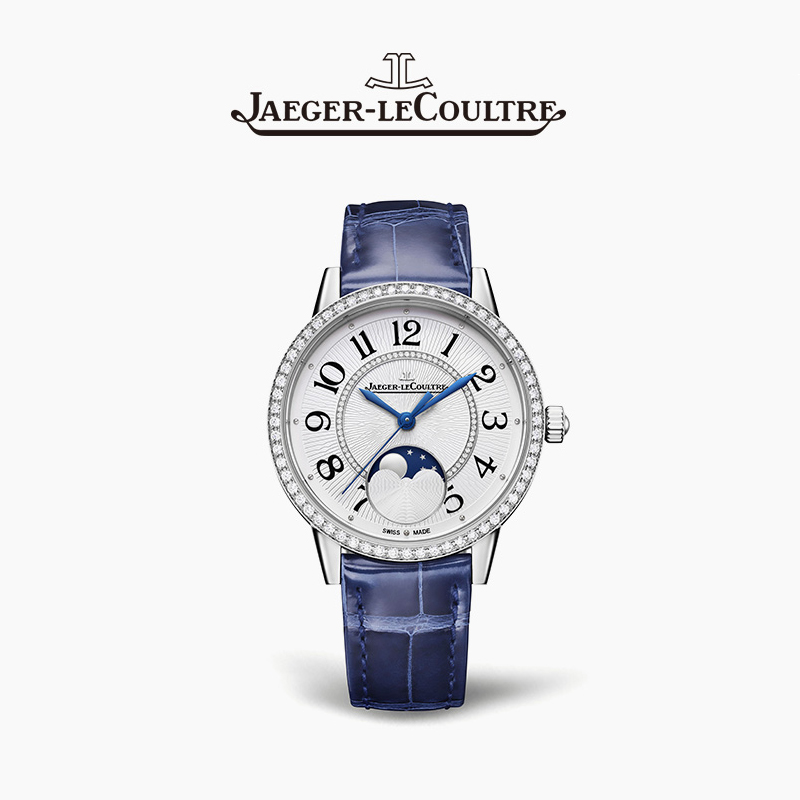 Dating series moon phase watch stainless steel diamond automatic mechanical ladies watch