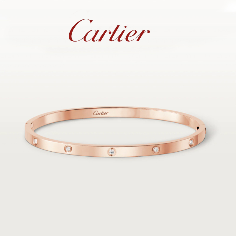 LOVE BRACELET, SMALL MODEL, 10 DIAMONDS