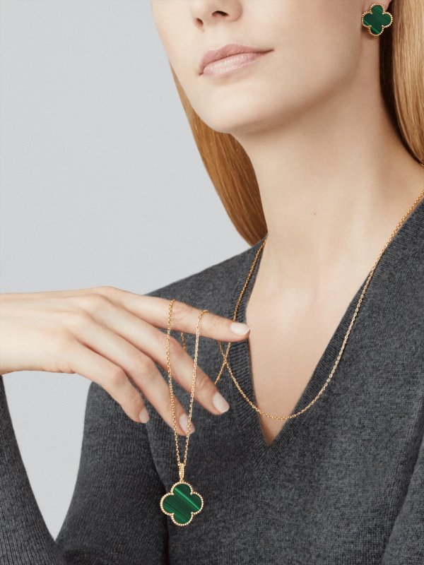 Magic Alhambra long necklace, 1 motif